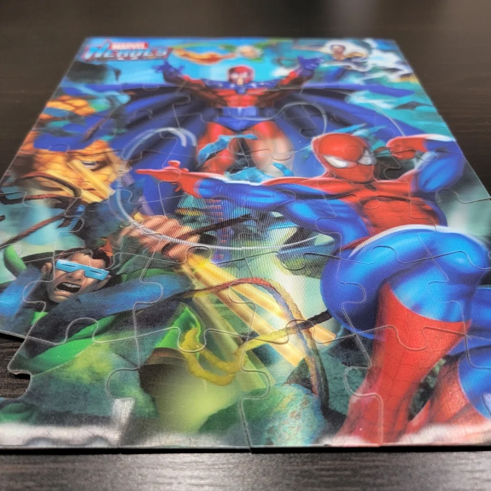 Marvel Heroes Super 3D 47pc Jigsaw Puzzle